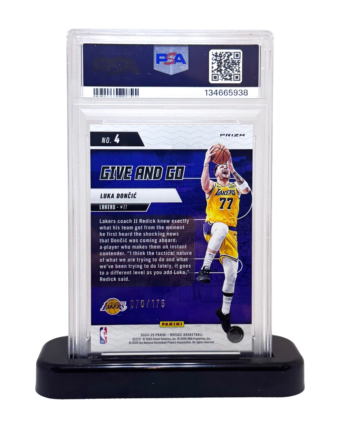 luka grab go psa 10-2